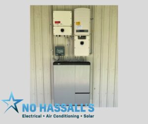 Solar Inverter installed by No Hassall's Electrical Air conditioning and Solar