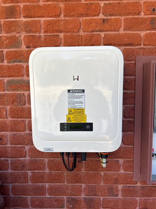 Solar Inverter installed by Solahart Hobart