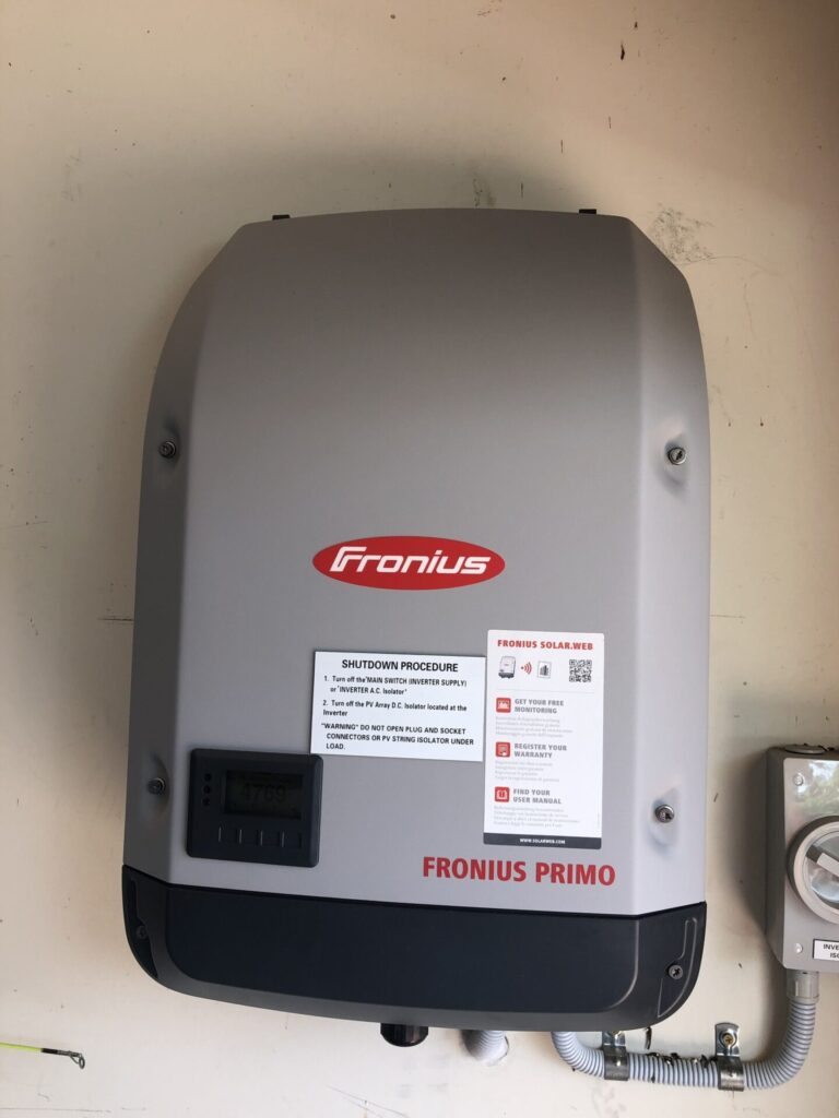 Solar Inverter installed by Solar Uptime