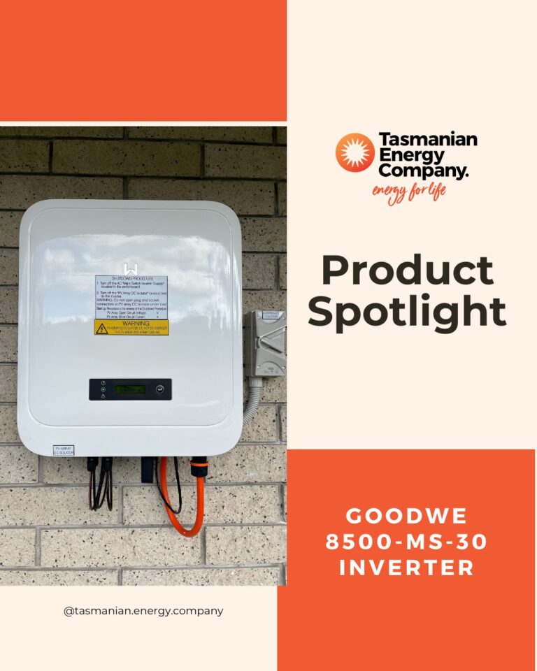 Solar Inverter installed by Tasmanian Energy Company