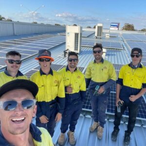 Solar My Home WA panel commercial installation