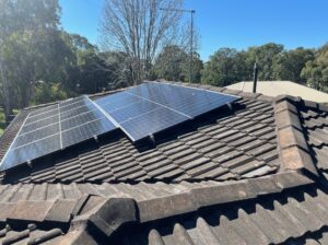 Sunrays Power panel residential installation