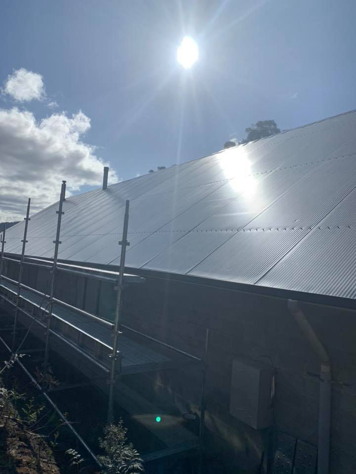 Tasmanian Energy Company panel commercial installation