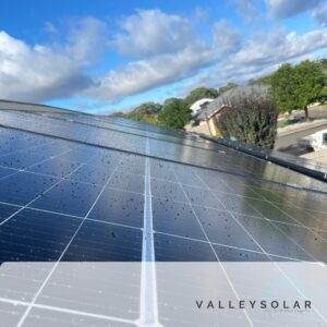 Valley Solar panel residential installation