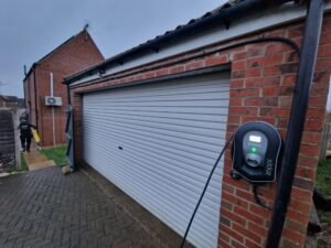 EV Charger installed by Lincoln Electrical