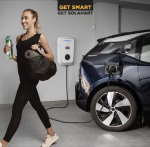 EV Charger installed by Solahart Geelong