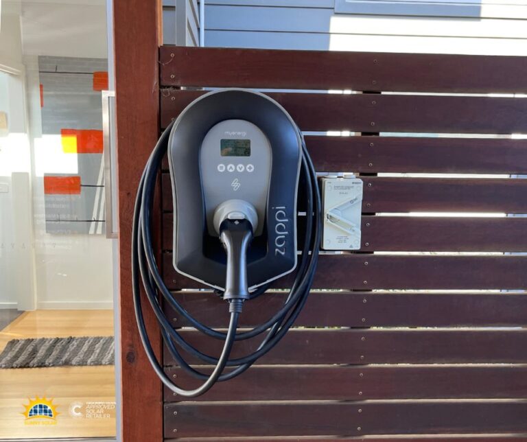 EV Charger installed by Sunny Solar