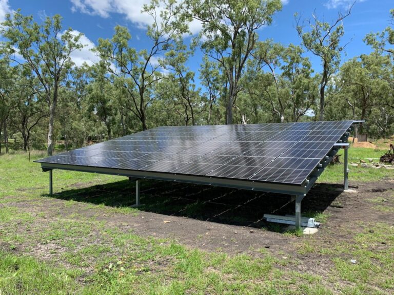 East Coast Energy Solutions panel off grid installation