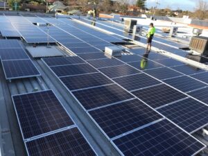 Regen Power panel commercial installation