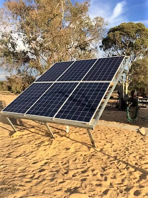 Regen Power panel off grid installation