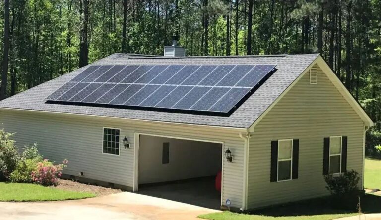 Shark Solar panel residential installation