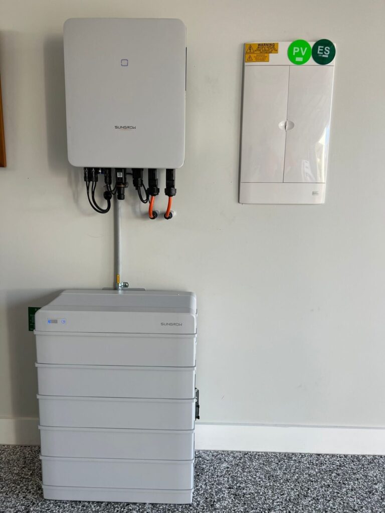 Solar Battery installed by Rescom Solar