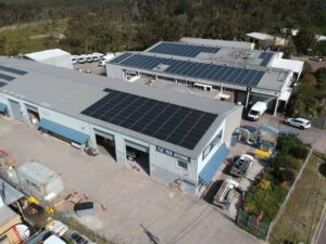 Solar Choice panel commercial installation