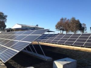 Solar Choice panel off grid installation