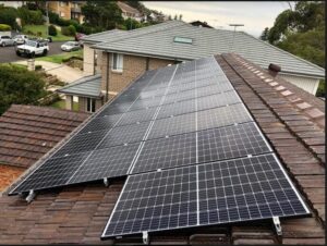 Solar Galaxy panel residential installation