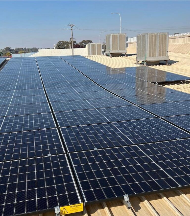 Solar Harbour panel commercial installation