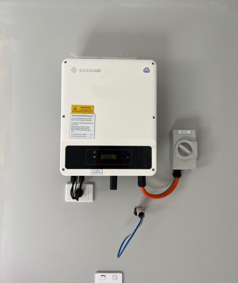 Solar Inverter installed by National Heating & Cooling