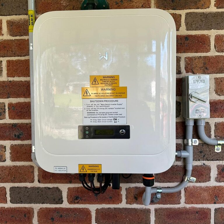 Solar Inverter installed by Rescom Solar