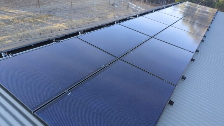 Solar Man panel residential installation