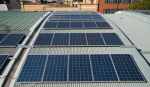 Solarblu panel commercial installation