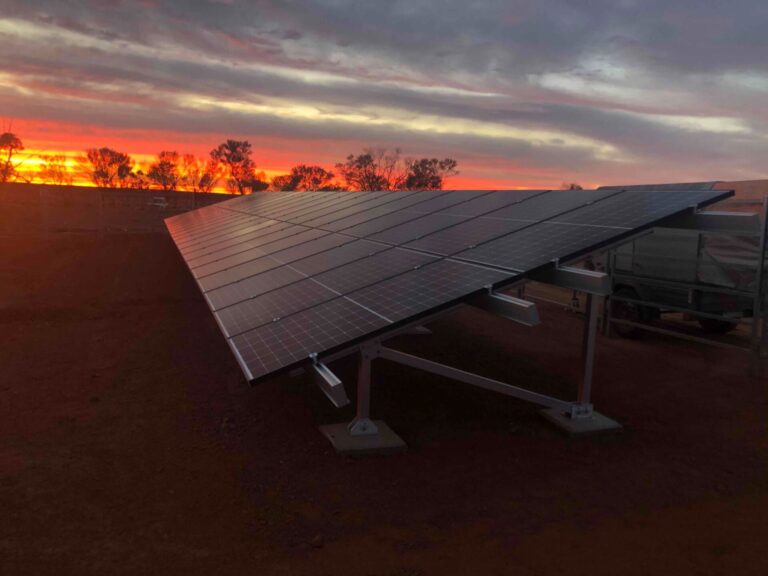 ACDC Energy panel off grid installation