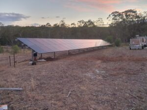 Airlec Australia panel off grid installation