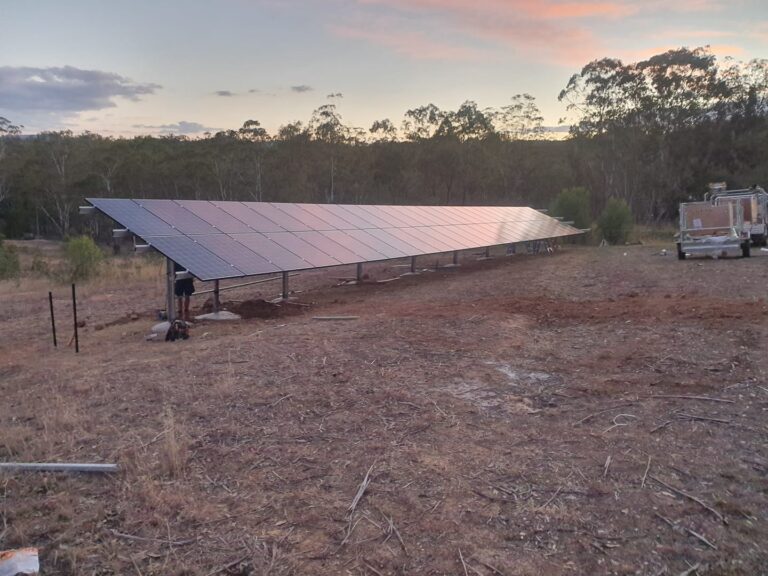 Airlec Australia panel off grid installation