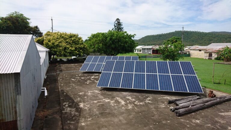 Barra Solar Power panel off grid installation