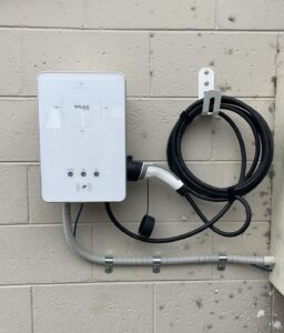 EV Charger installed by Circuit Alert Solar & Batteries