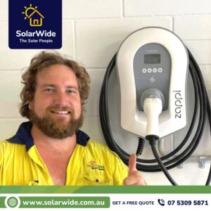 EV Charger installed by SolarWide