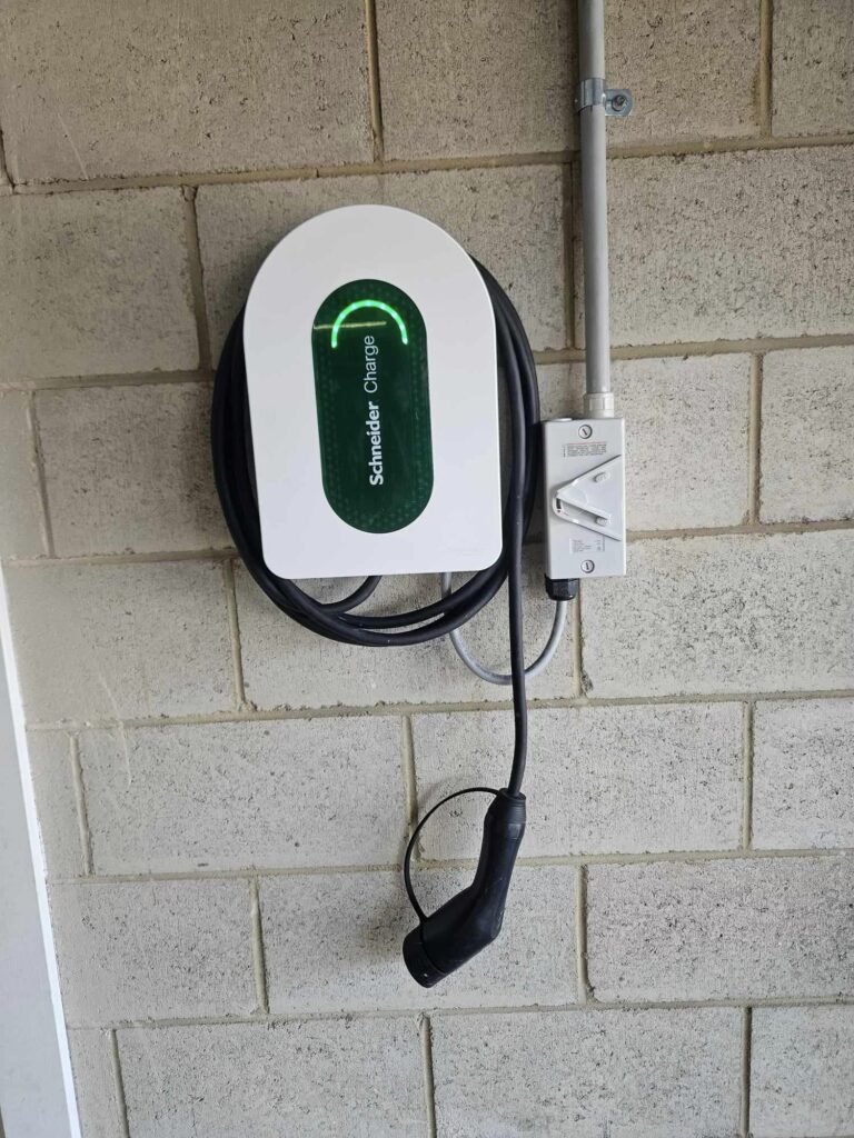 EV Charger installed by Wholesale Solar & Batteries