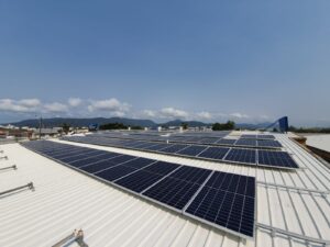 NQ Solar panel commercial installation