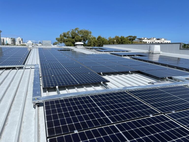 SALT Solar panel commercial installation