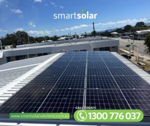 Smart Solar panel commercial installation