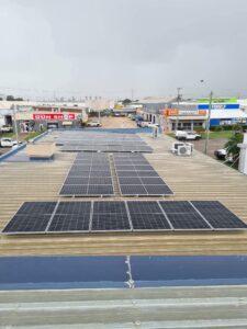 Solar Dimension panel commercial installation