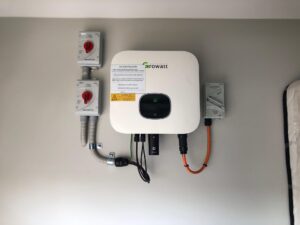 Solar Inverter installed by Sunny Gold Solar