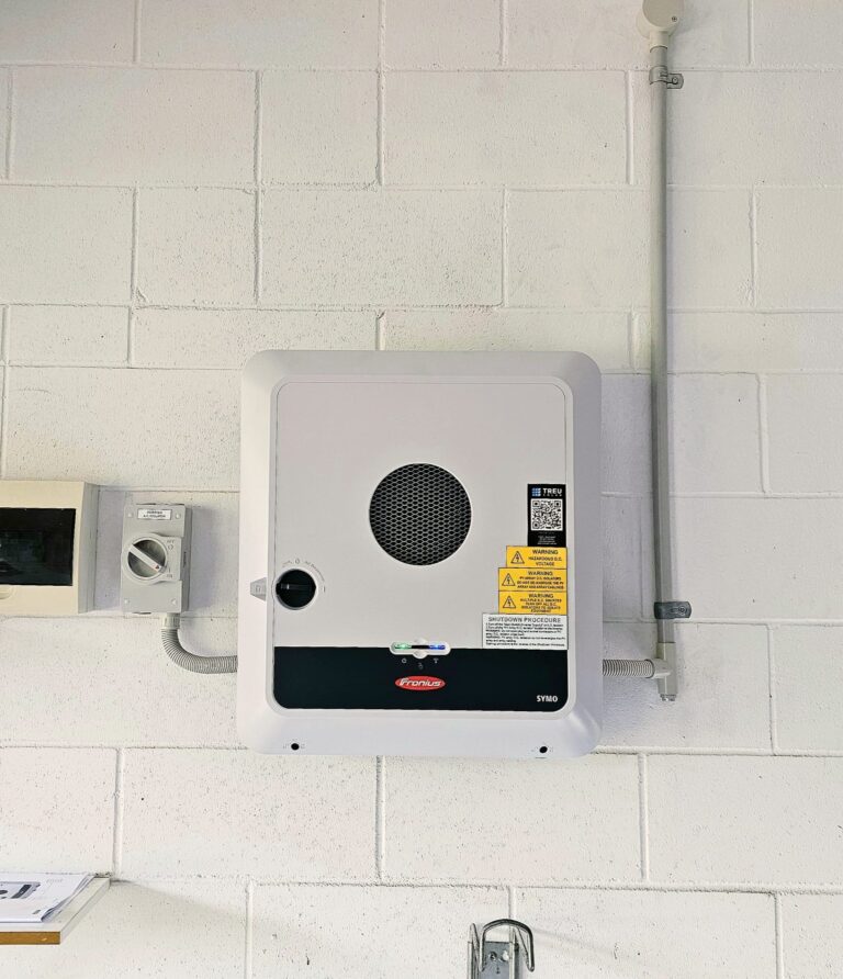 Solar Inverter installed by TREU Solar