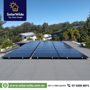 SolarWide panel residential installation