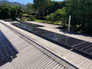 Sunny Gold Solar panel residential installation