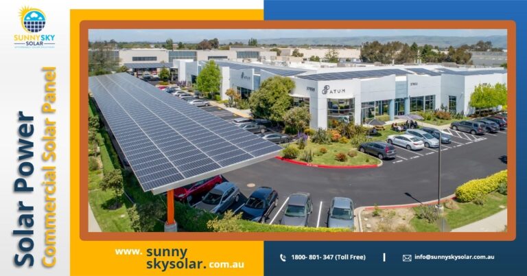 Sunny Sky Solar panel commercial installation