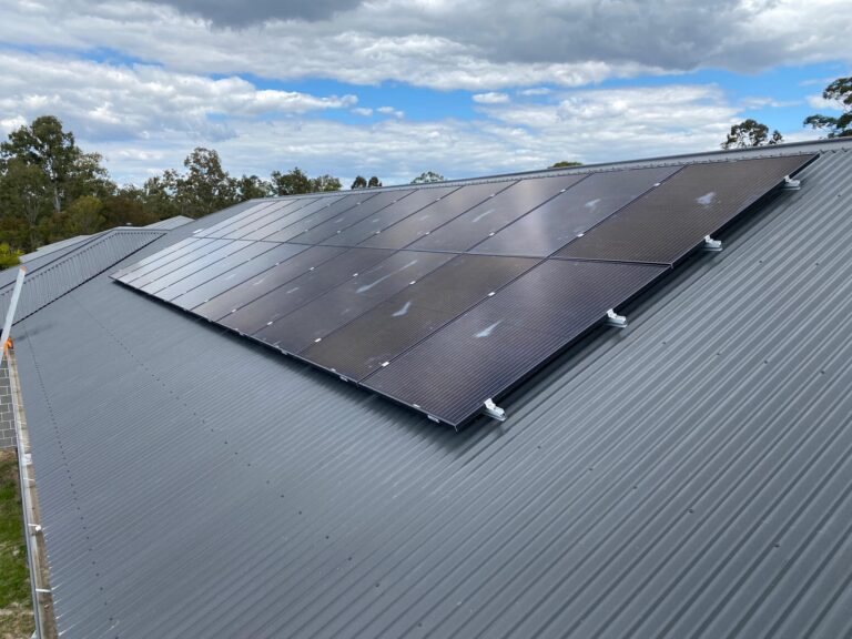 Sunny Sky Solar panel residential installation