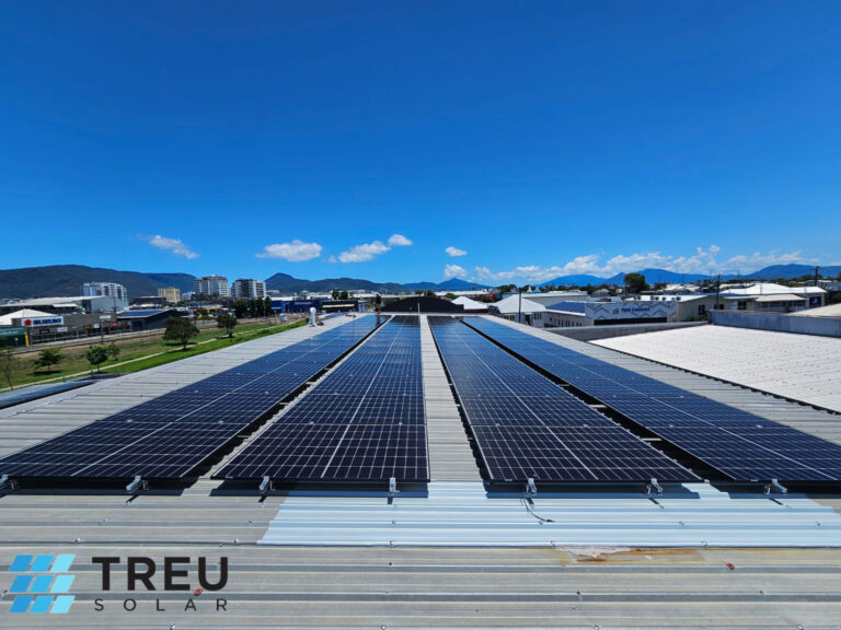 TREU Solar panel commercial installation