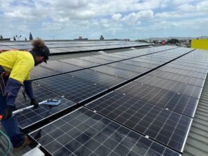 True North Solar panel commercial installation