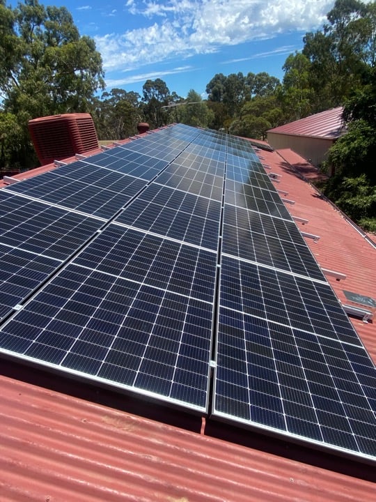 Battery Solar Solutions panel residential installation