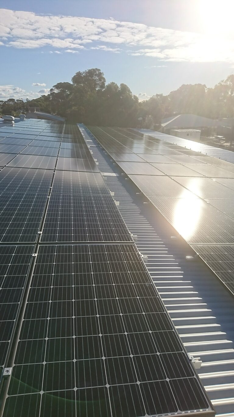 CTI Solar and Electrical panel commercial installation