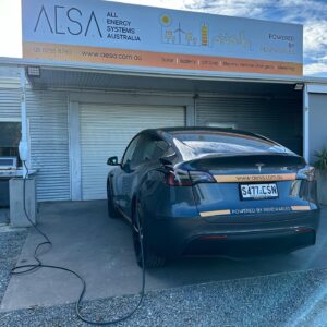 EV Charger installed by AESA Energy