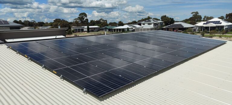 Efficient Solar & Battery residential installation