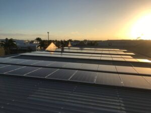 Energy Base panel commercial installation