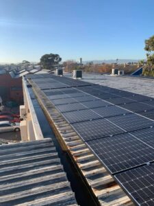 Greener Energy Solutions panel commercial installation