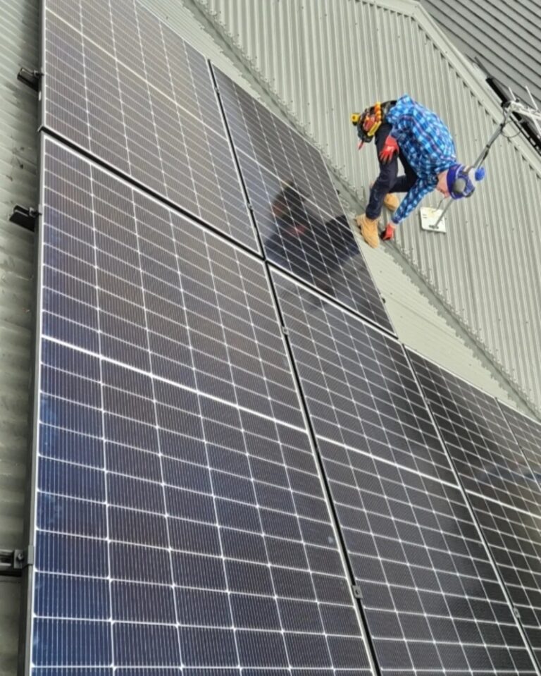 JPM Electrical and Solar panel residential installation